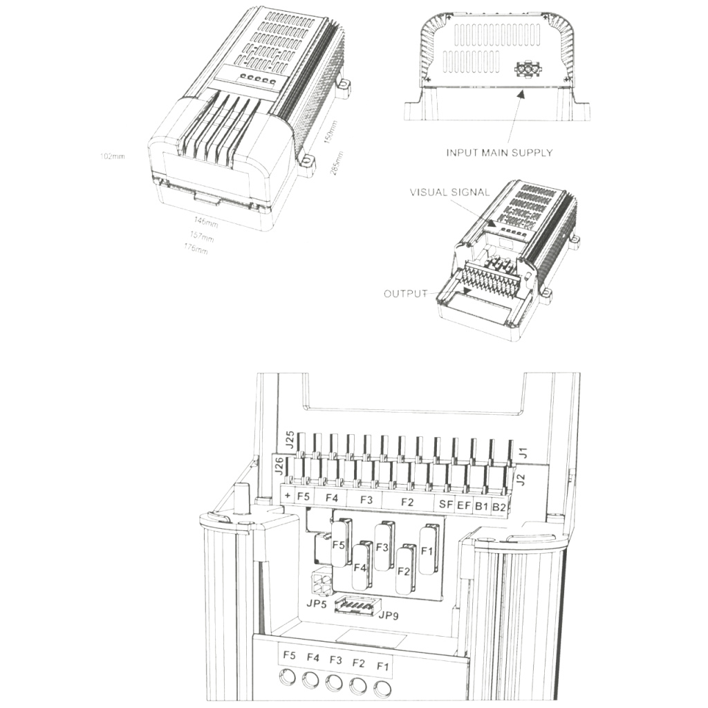 BBAtechniek - 12V 19A 270W Nordelettronica NE324 (1x)