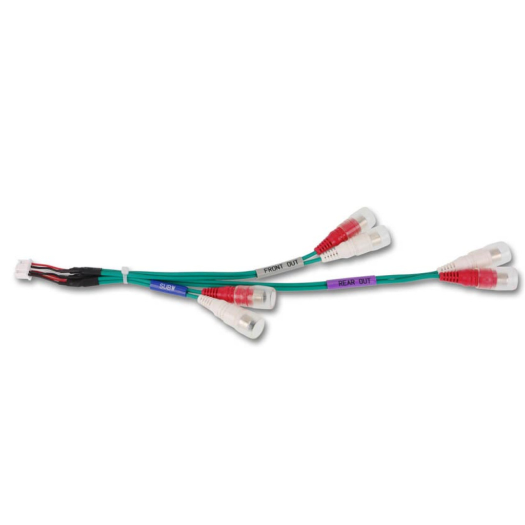 BBAtechniek - Alpine Limo RCA pre-out kabel KTX-PRE1 (1x)