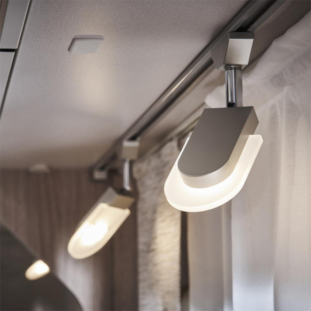 BBAtechniek - Dometic LED rail spot Thomas zilver 12V 1.5W (1x)