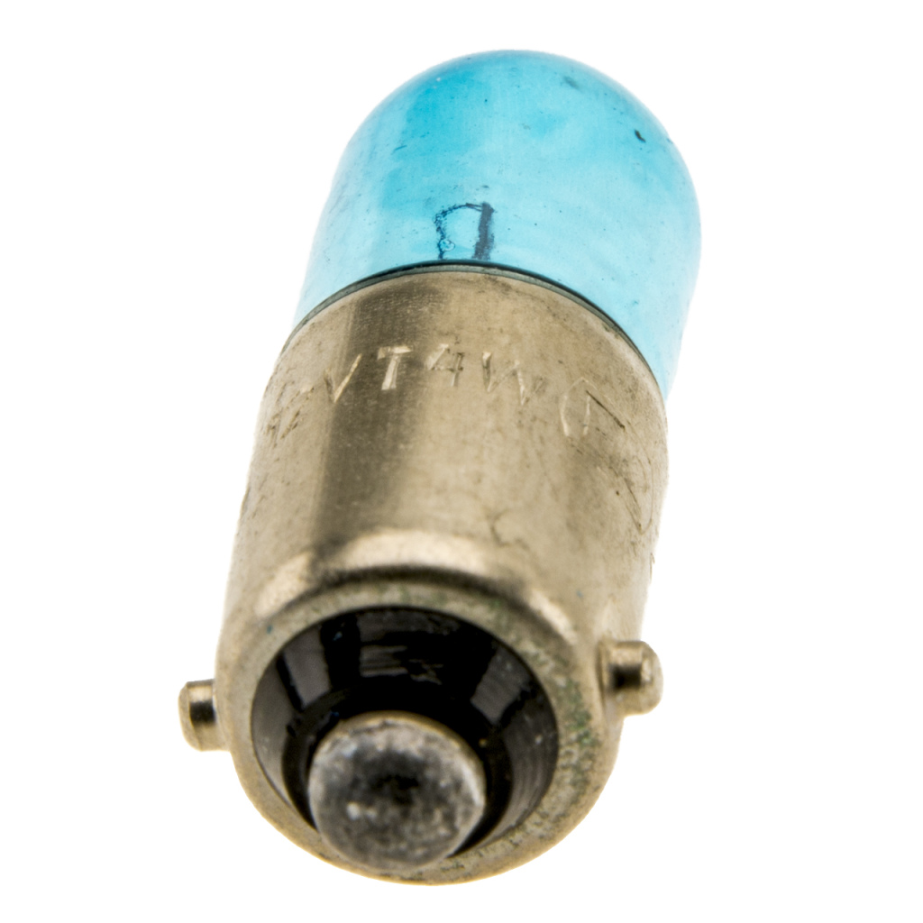 BBAtechniek - BA9S 12V 4W BS233CO lamp blauw (2x)