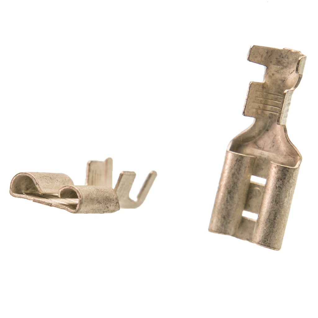 BBAtechniek - Vlakstekerhuls vertind 9.5 2.5 -6.0mm² (100x)