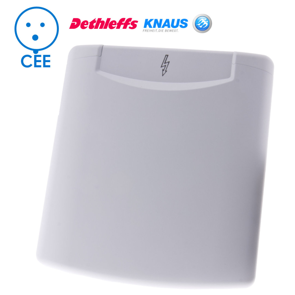 BBAtechniek - Losse klep 230V icoon Fiat Bianco wit 210 (1x)