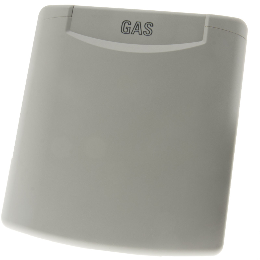 BBAtechniek - Losse klep gas icoon licht grijs (1x)