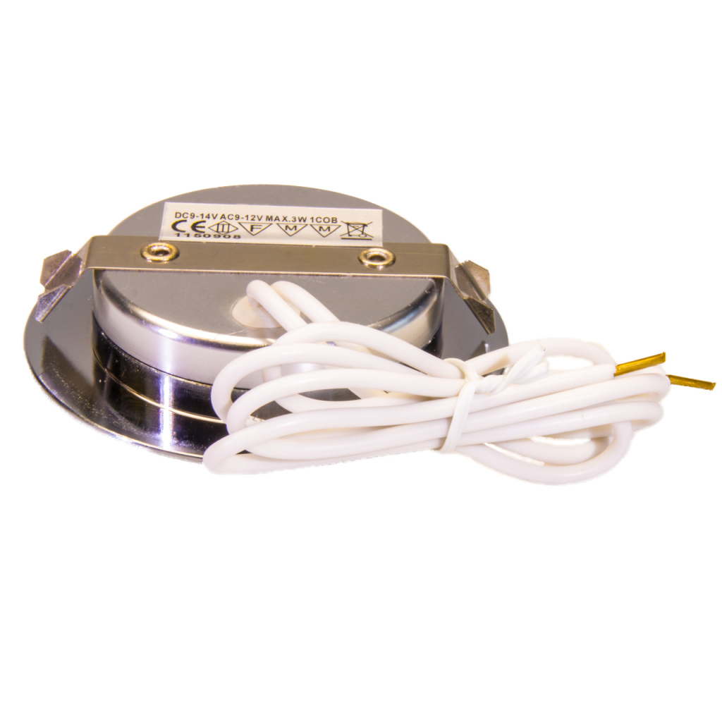 BBAtechniek - Tondo LED inbouwspot 12V 3W Ø65mm 3200K (1x)