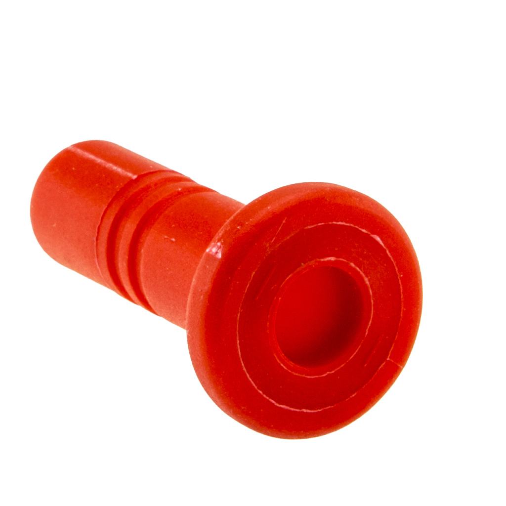 BBAtechniek - Whale Quick Connect eind plug stop rood (1x)