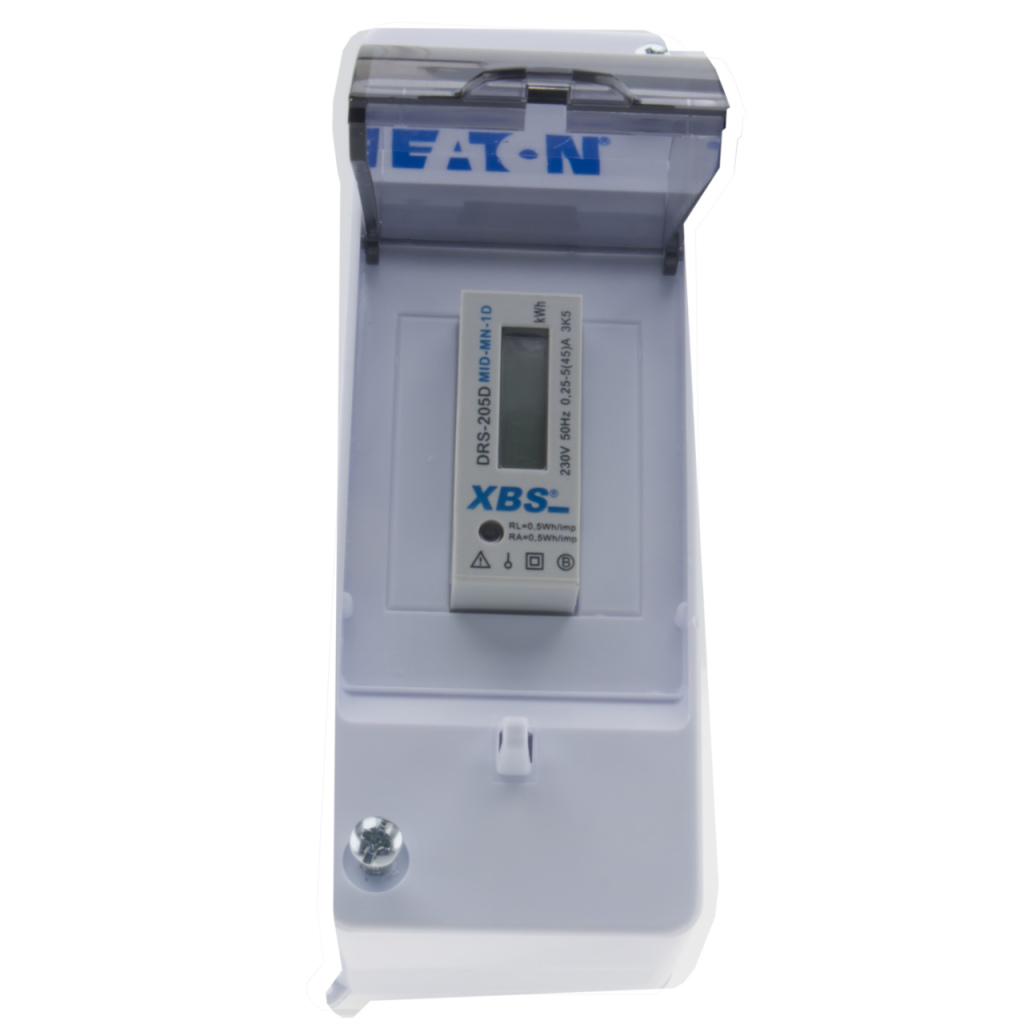 BBAtechniek - BBA kWh meter met behuizing 40A DIN-rail (1x)