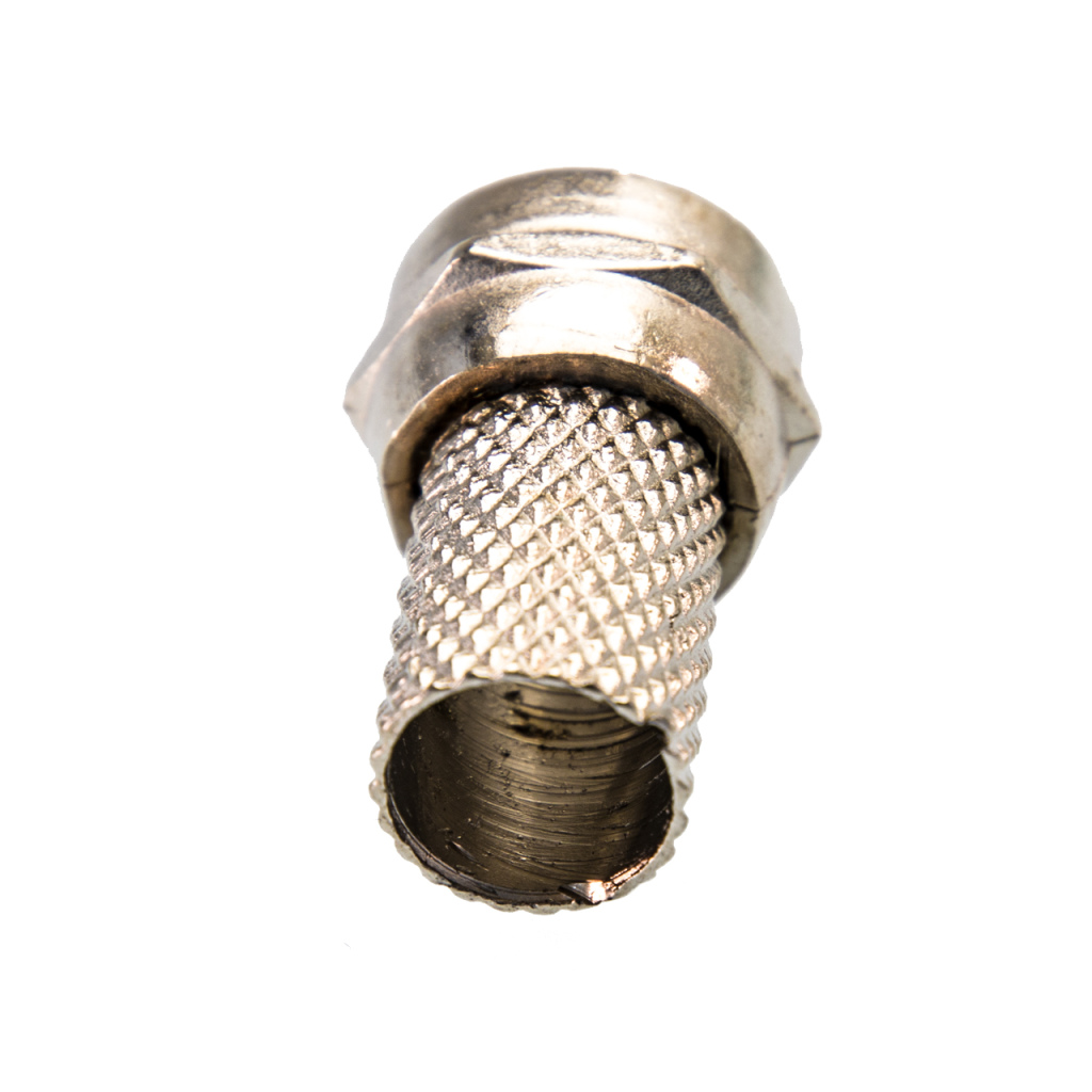 BBAtechniek - F-connector 6.5mm metaal (10x)