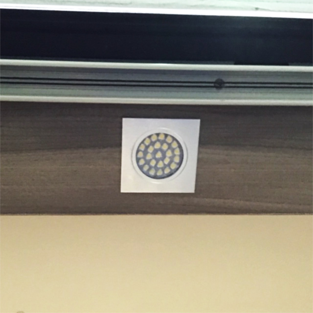 BBAtechniek - Adria A LED inbouwspot 12V 1.6W touch switch (1x)