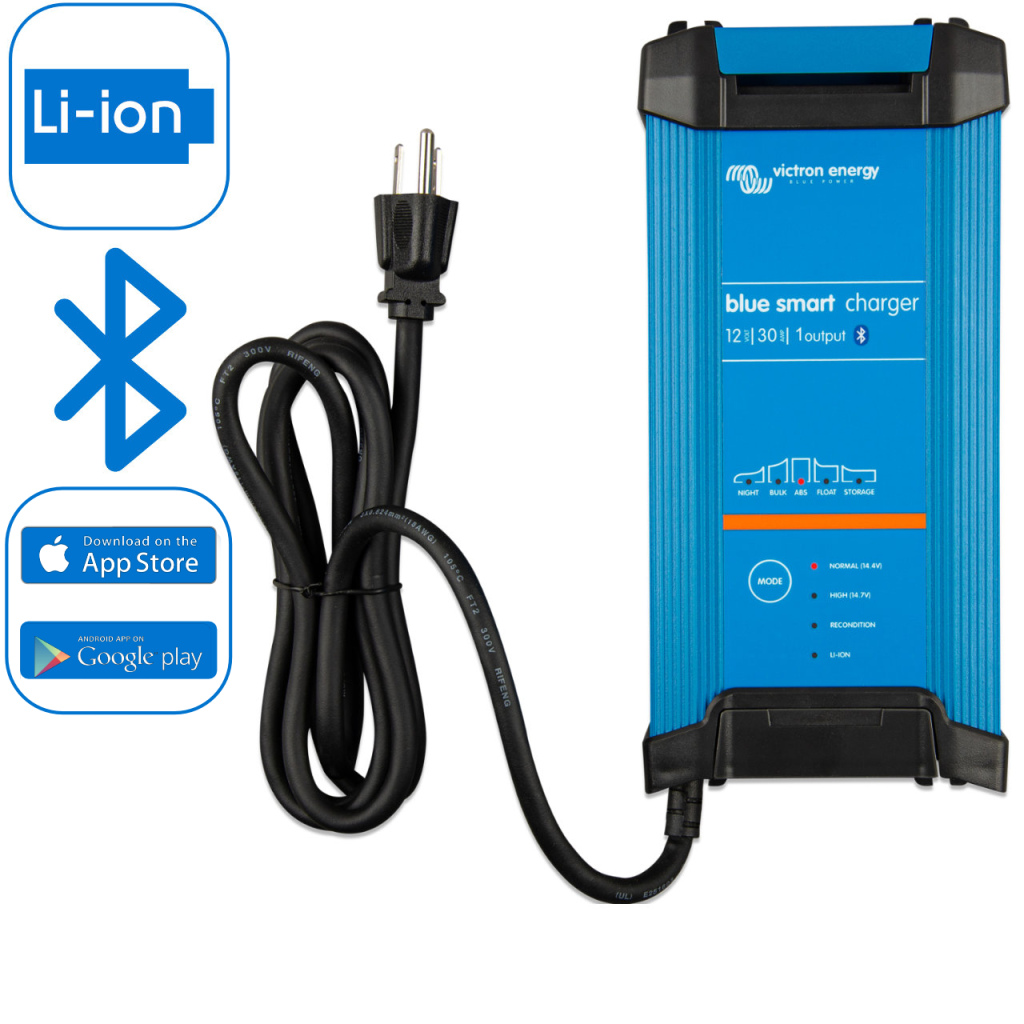 BBAtechniek - Victron Blue Smart IP22 acculader 12/30 -1 (1x)