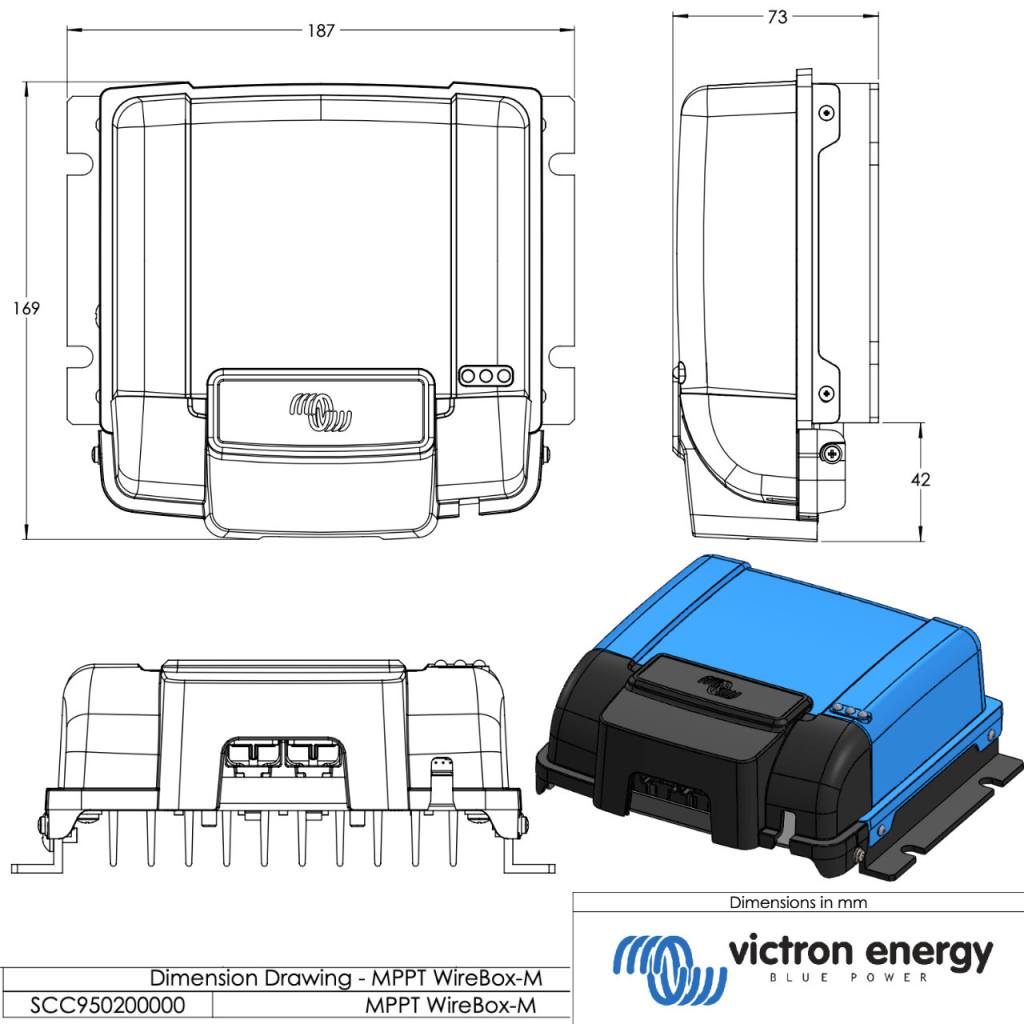 BBAtechniek - Victron MPPT WireBox-M 100-30/50 & 150/35 (1x)