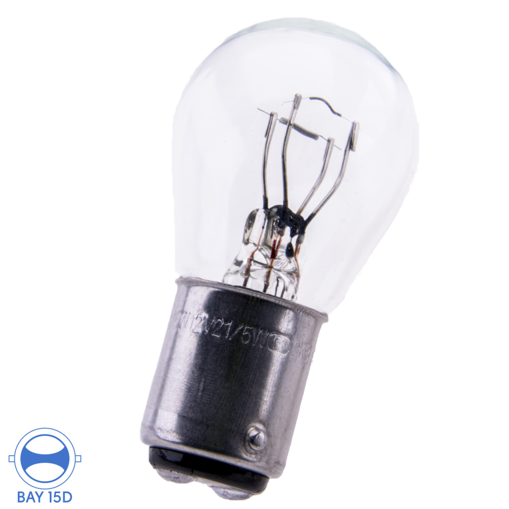 BBAtechniek - BAY15D 12V 21/5W BS380 lamp (2x)