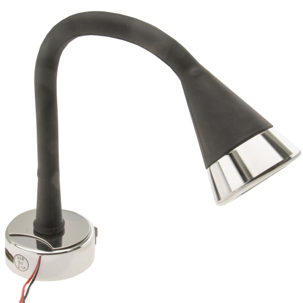 BBAtechniek - Bari flex LED 12V 1.5W 3400K USB A 5V 2.1A (1x)