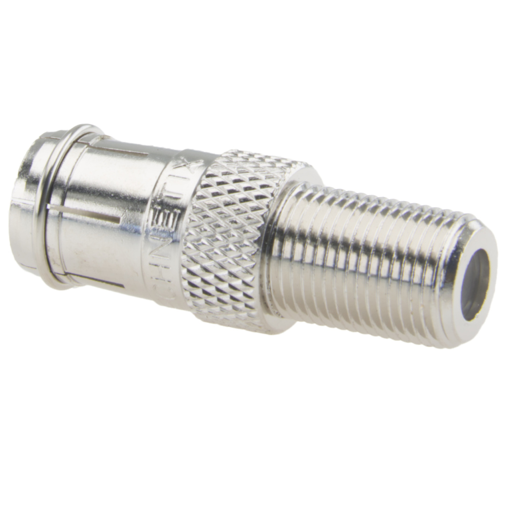 BBAtechniek - BBA F-connector female - IEC female adapter (1x)