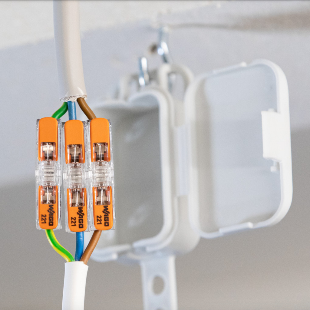 BBAtechniek - Wago verbindingsklem 221 1-voudig 0.2-4mm2 (5x)