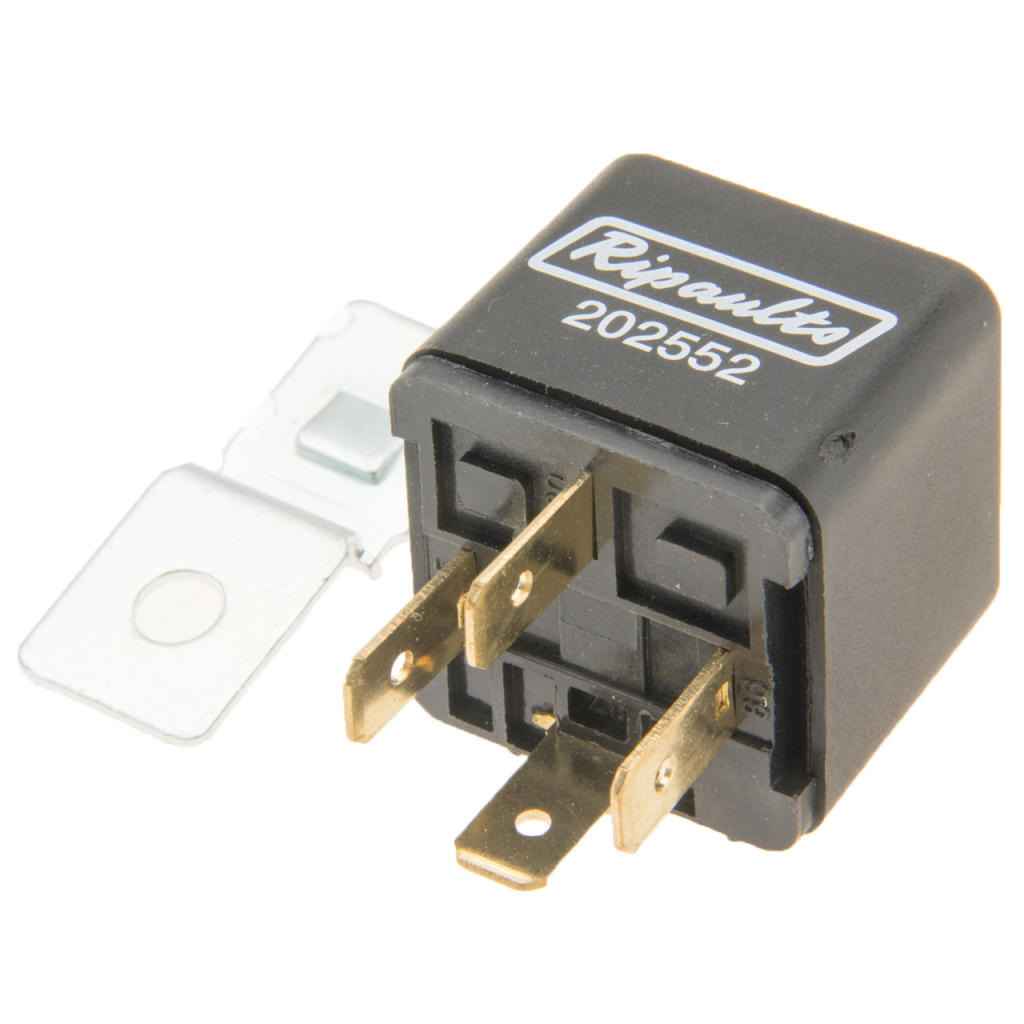 BBAtechniek - 12V 40A 4-polig relais (1x)