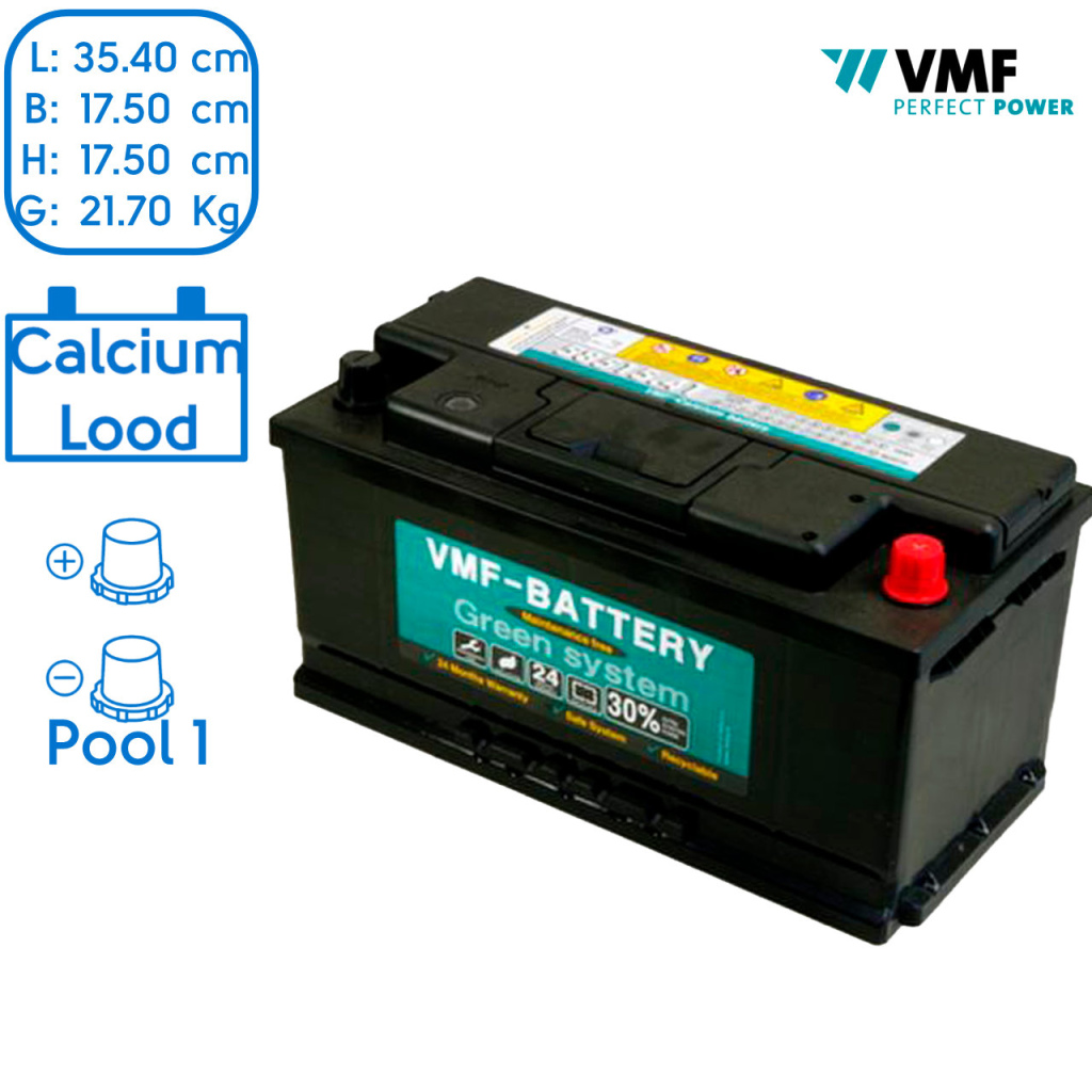 BBAtechniek - 12V 85Ah VMF start accu (1x)