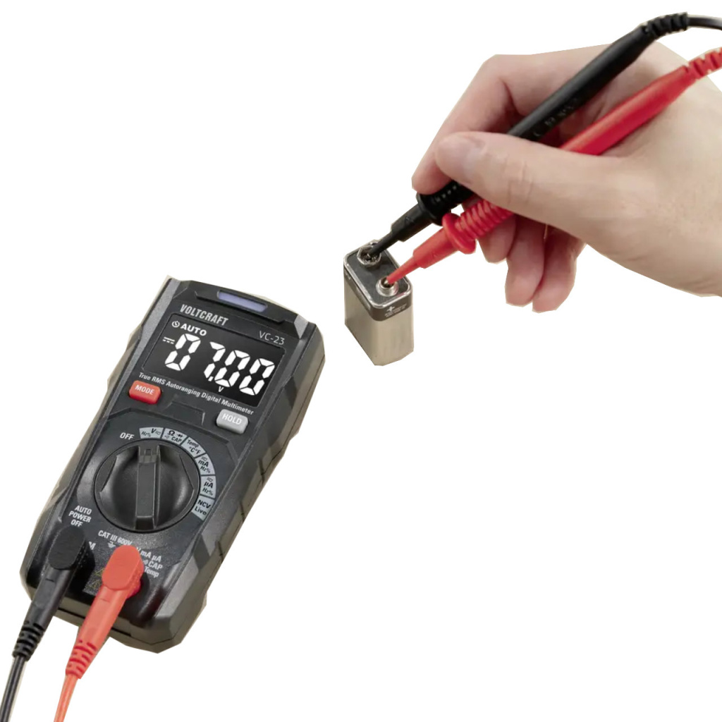 BBAtechniek - Digitale Multimeter 6V CAT III max. 10A (1x)