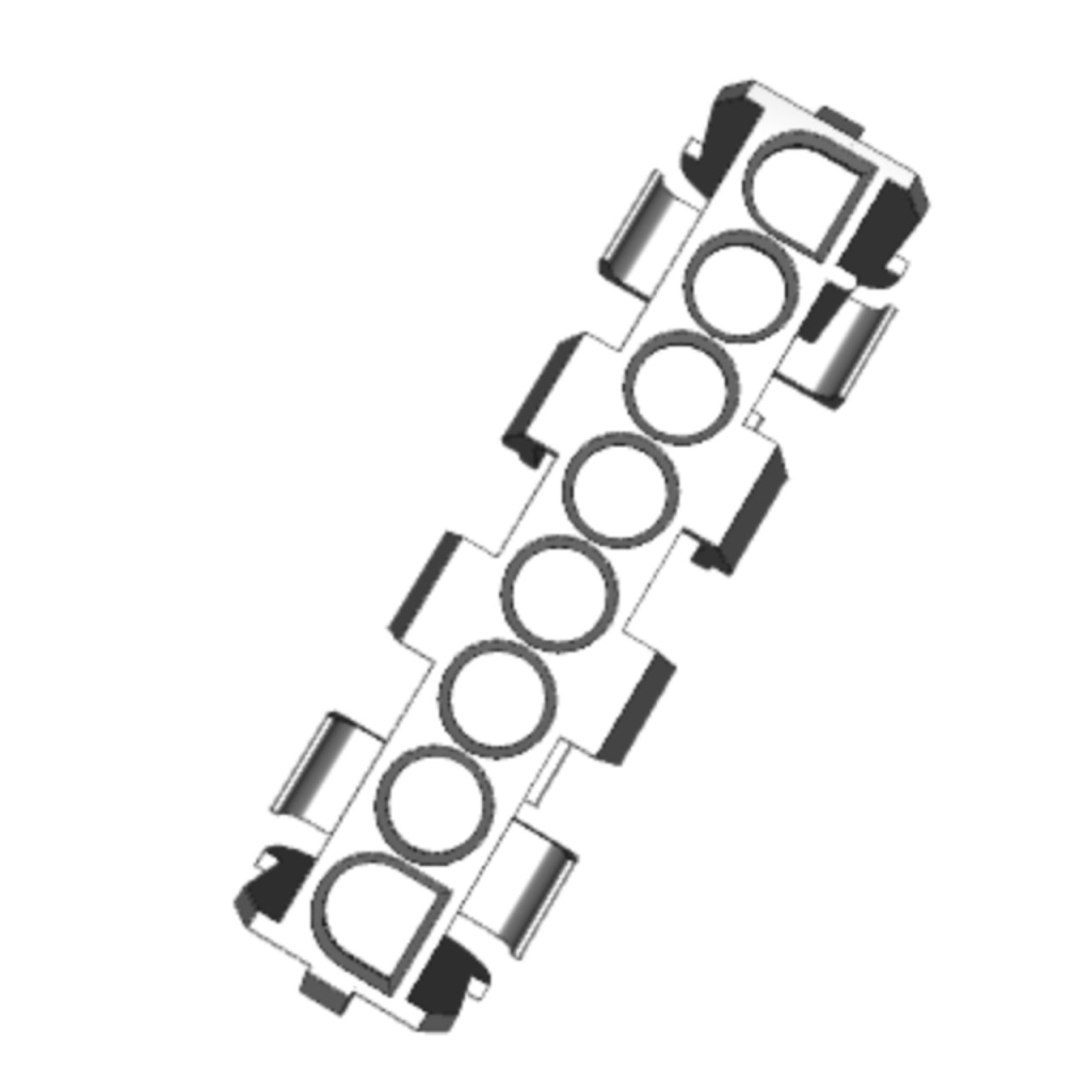 BBAtechniek - Connector 8 polige female (1x)