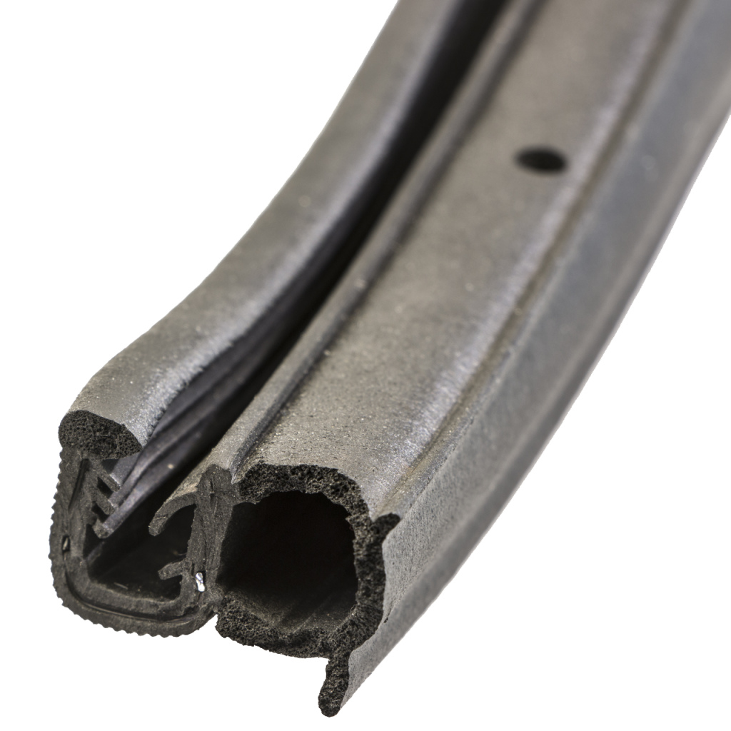 BBAtechniek - Klemprofiel met sponsrubber zijkant 2-5mm (5m)