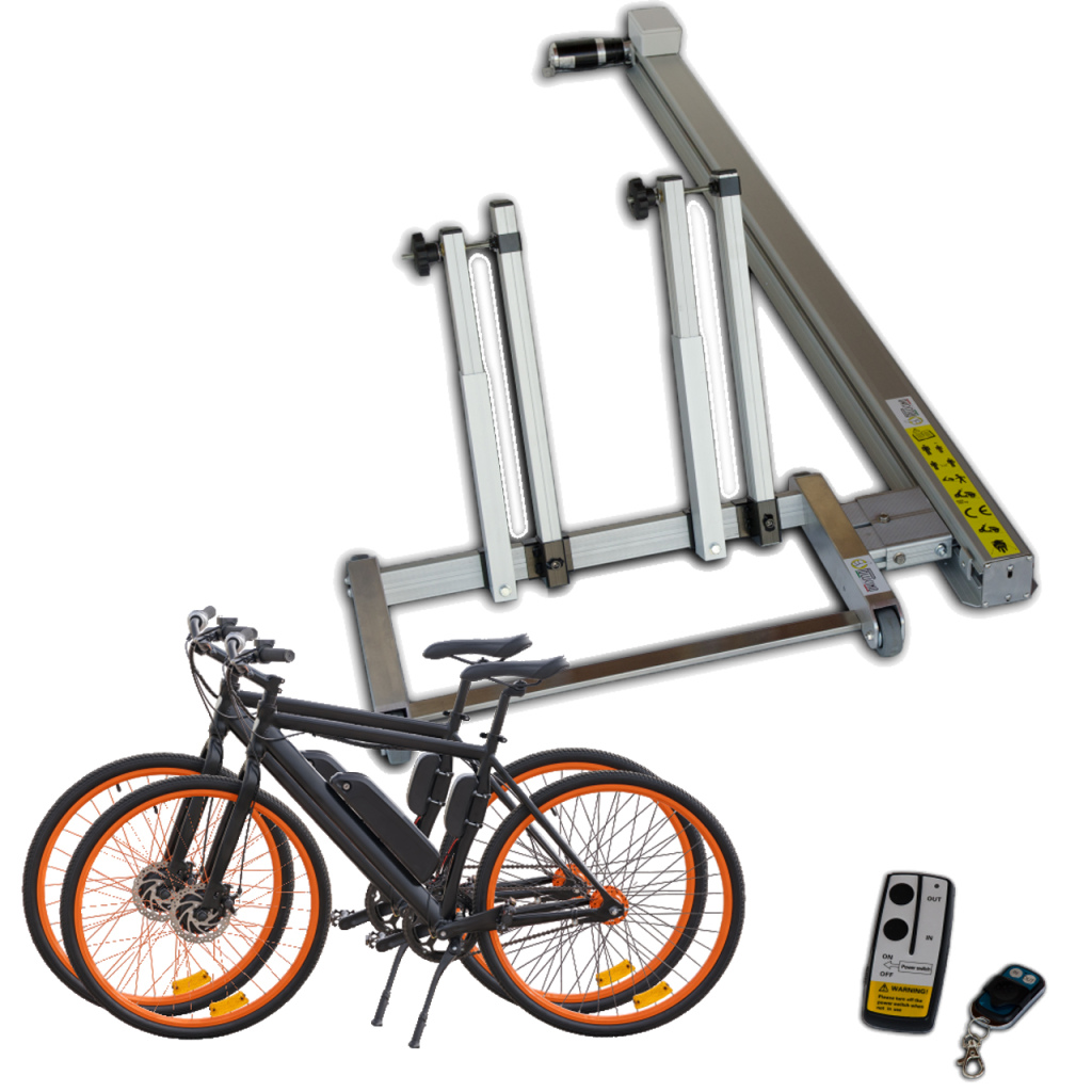 BBAtechniek - Pollicino E-laadbaan voor 2 fietsen / E-bikes (1x)