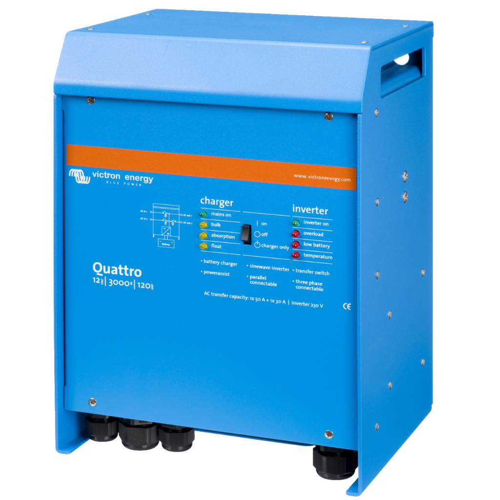 BBAtechniek - Victron Quattro 12/3000/120-50/50 230V (1x) 
