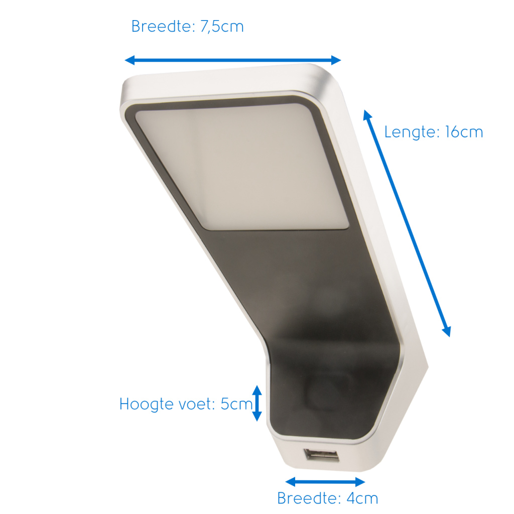 BBAtechniek - Cádiz LED onderbouwlamp 12V 2W (1x)