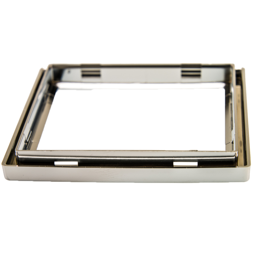 BBAtechniek - Afdekraam 1-vak mat zilver S20.000 (1x)