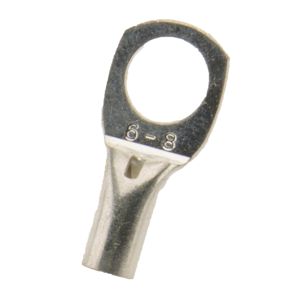 BBAtechniek - 6mm² M8 gesloten kabeloog (5x) 