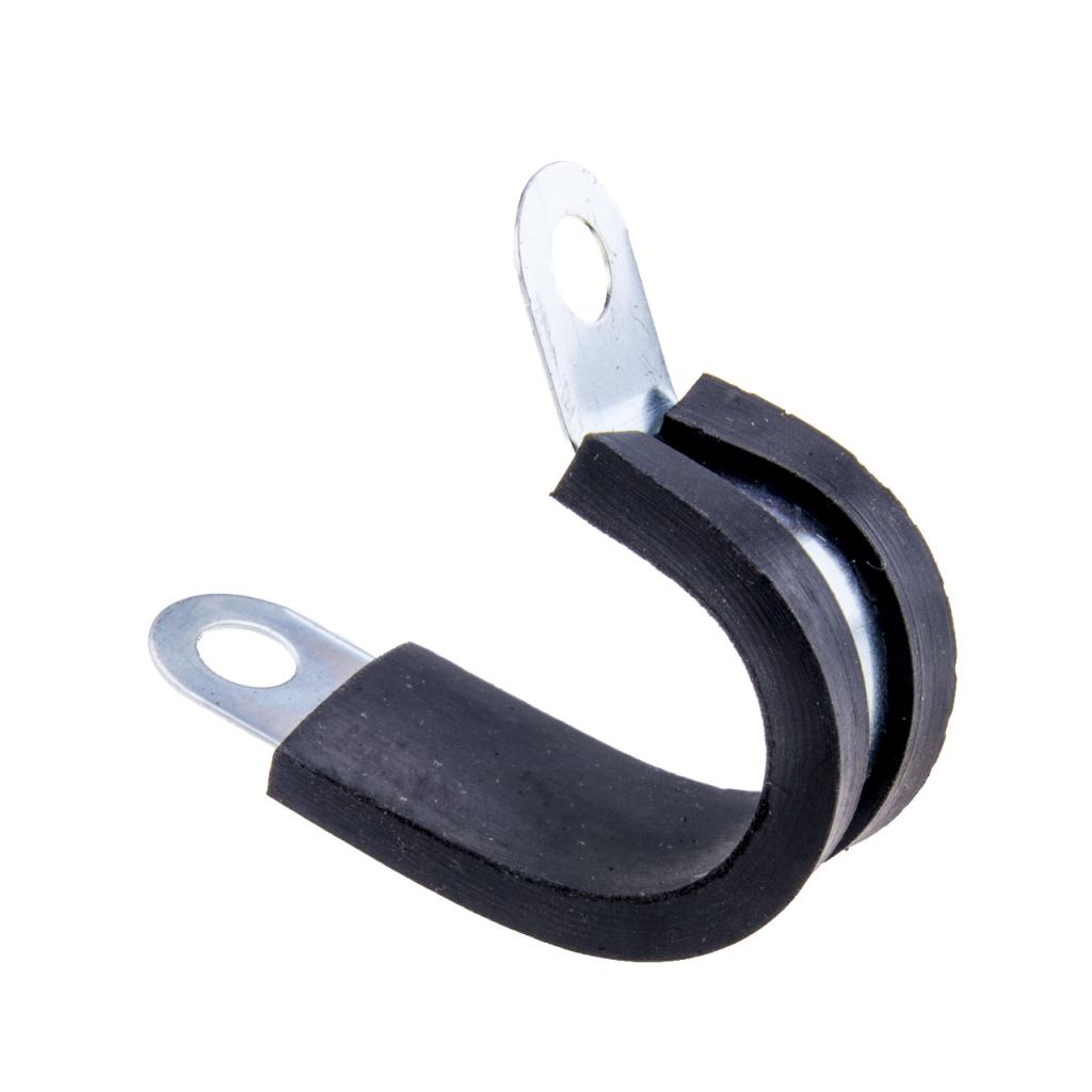 BBAtechniek - Kabelbevestigingsklem Ø 8.5mm neopreen inleg (50x)
