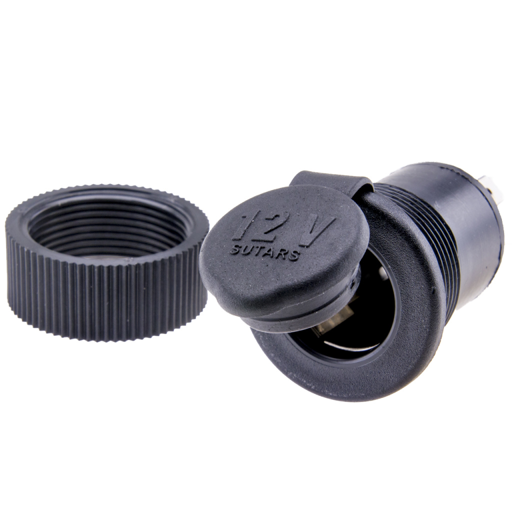 BBAtechniek - 6-50DCV 16A contactdoos vlak met schroefring (1x)