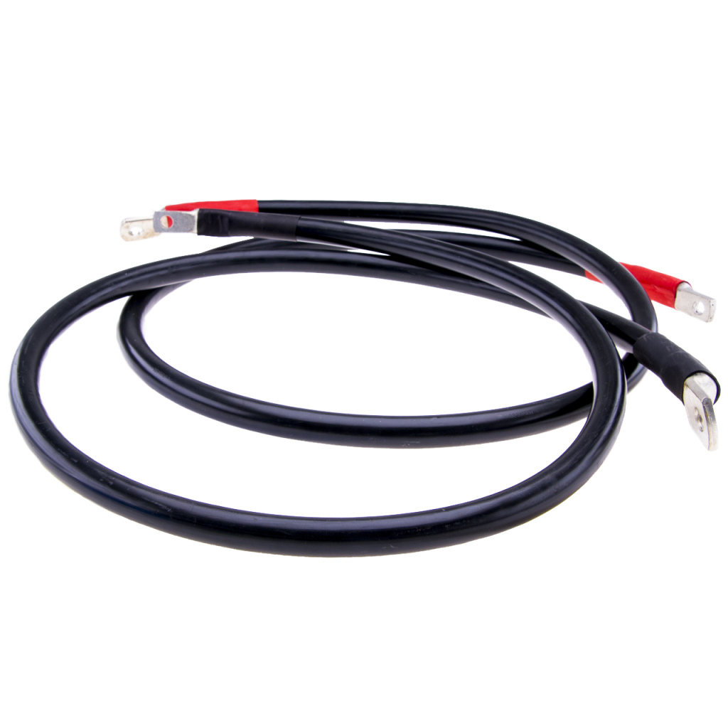 BBAtechniek - Waeco DC-aansluitkabel 50mm² 1x rood 1x zwart (1m)