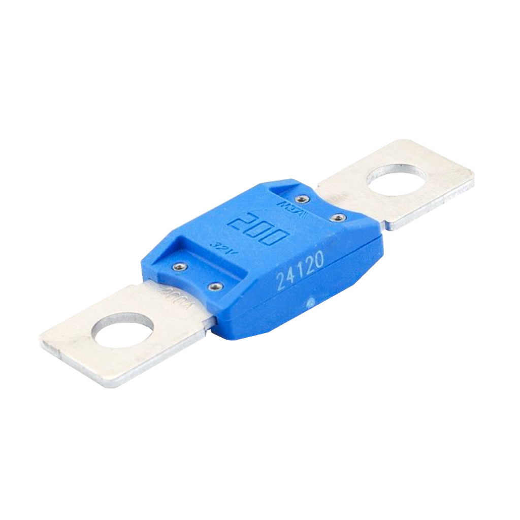 BBAtechniek - 200A Powerzekering mega blauw (5x)