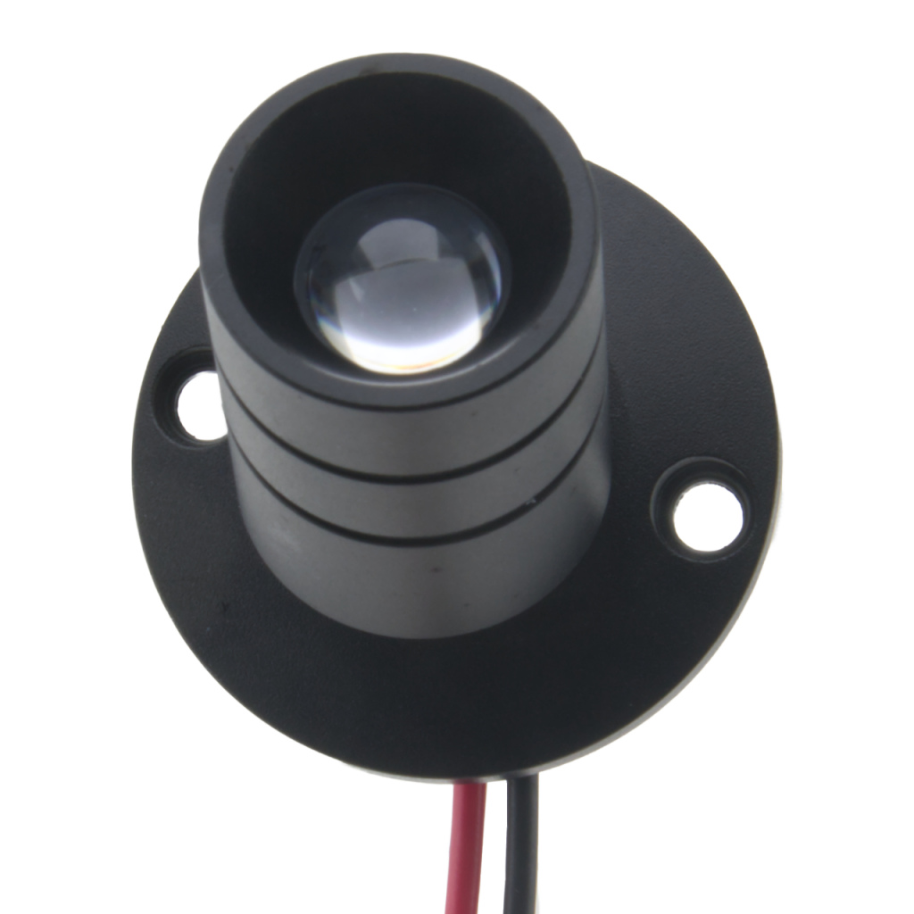BBAtechniek - Sicilië mini draaibare LED spot 12V 1W 3000K (1x)