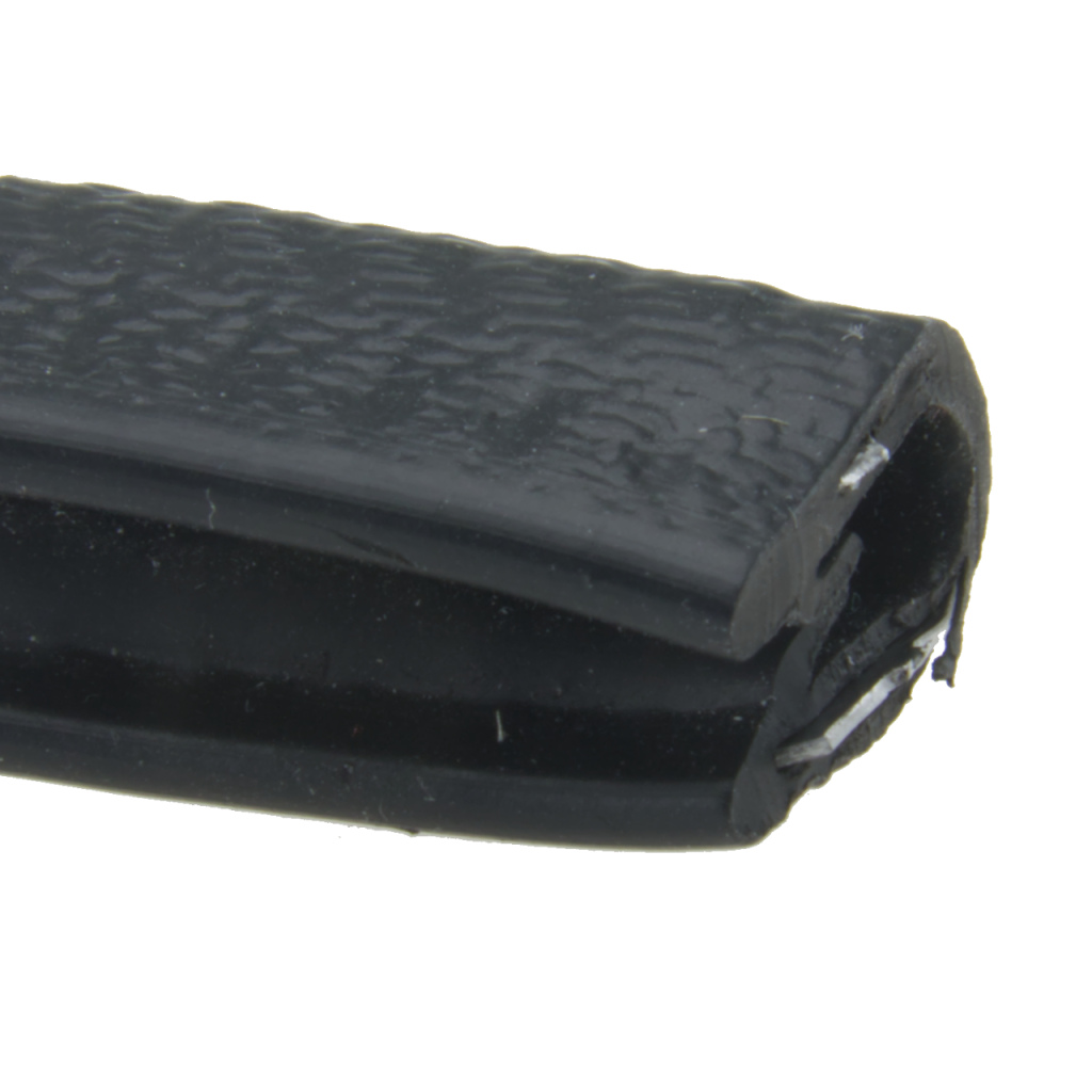 BBAtechniek - BBA klemprofiel voor plaatdikte 2-5mm zwart (1m)