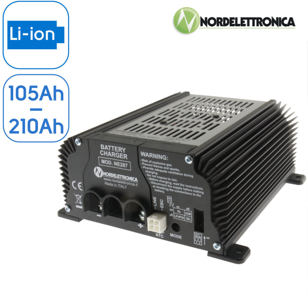 BBAtechniek - 12V 21A 300W Nordelettronica NE287 charger (1x)