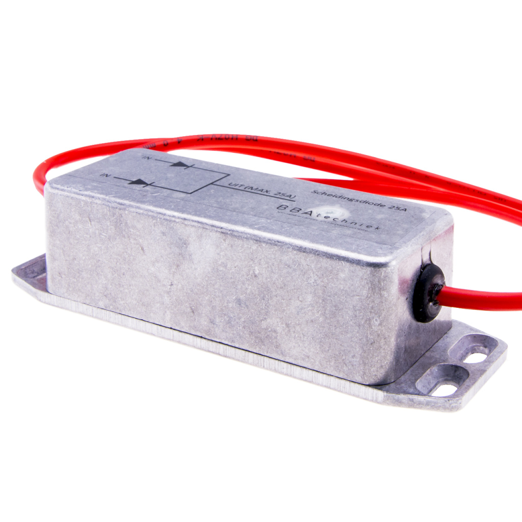 BBAtechniek - Scheidingsdiode 2e accu 12V / 25A (1x)