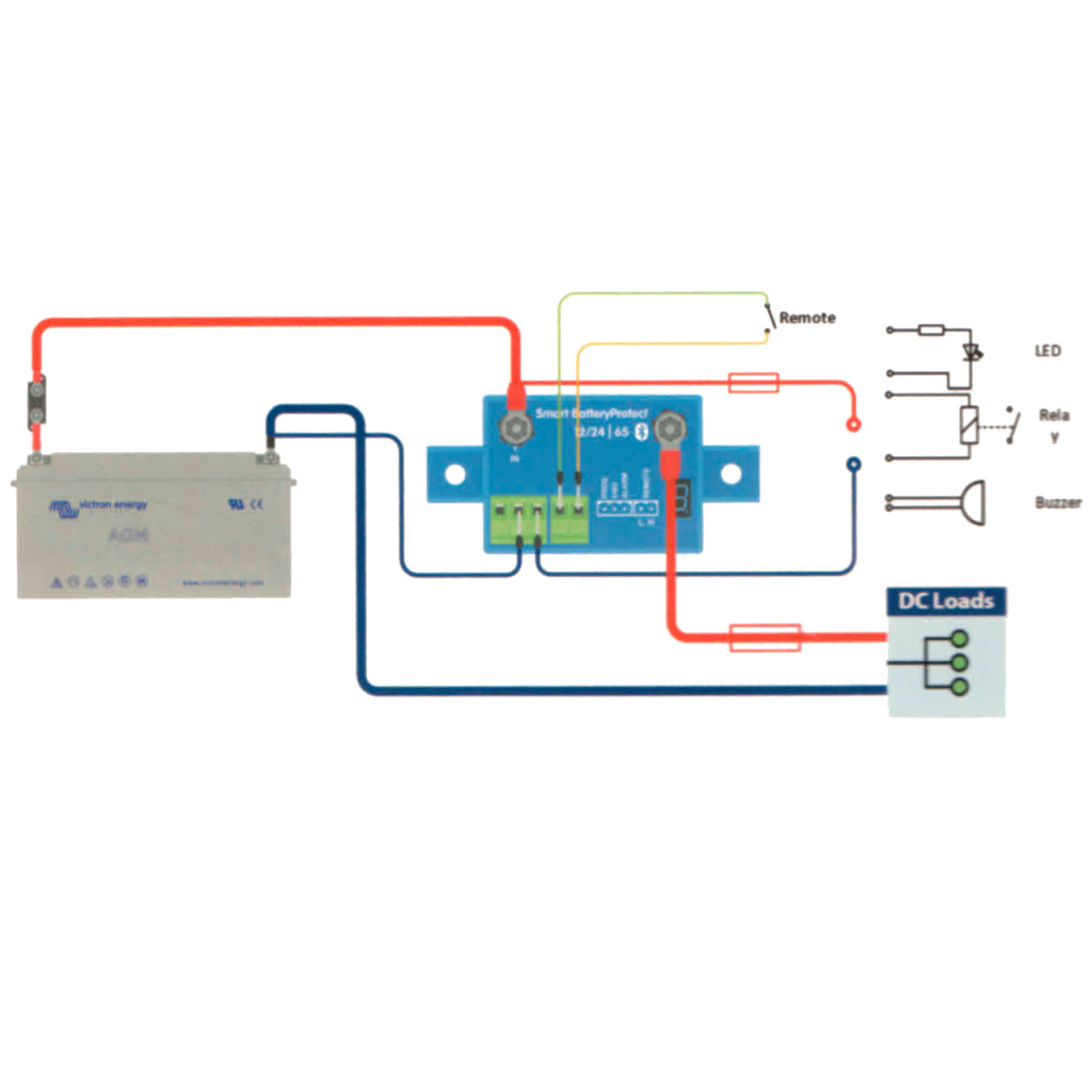 BBAtechniek - Victron Smart BatteryProtect 12/24V 220A (1x)