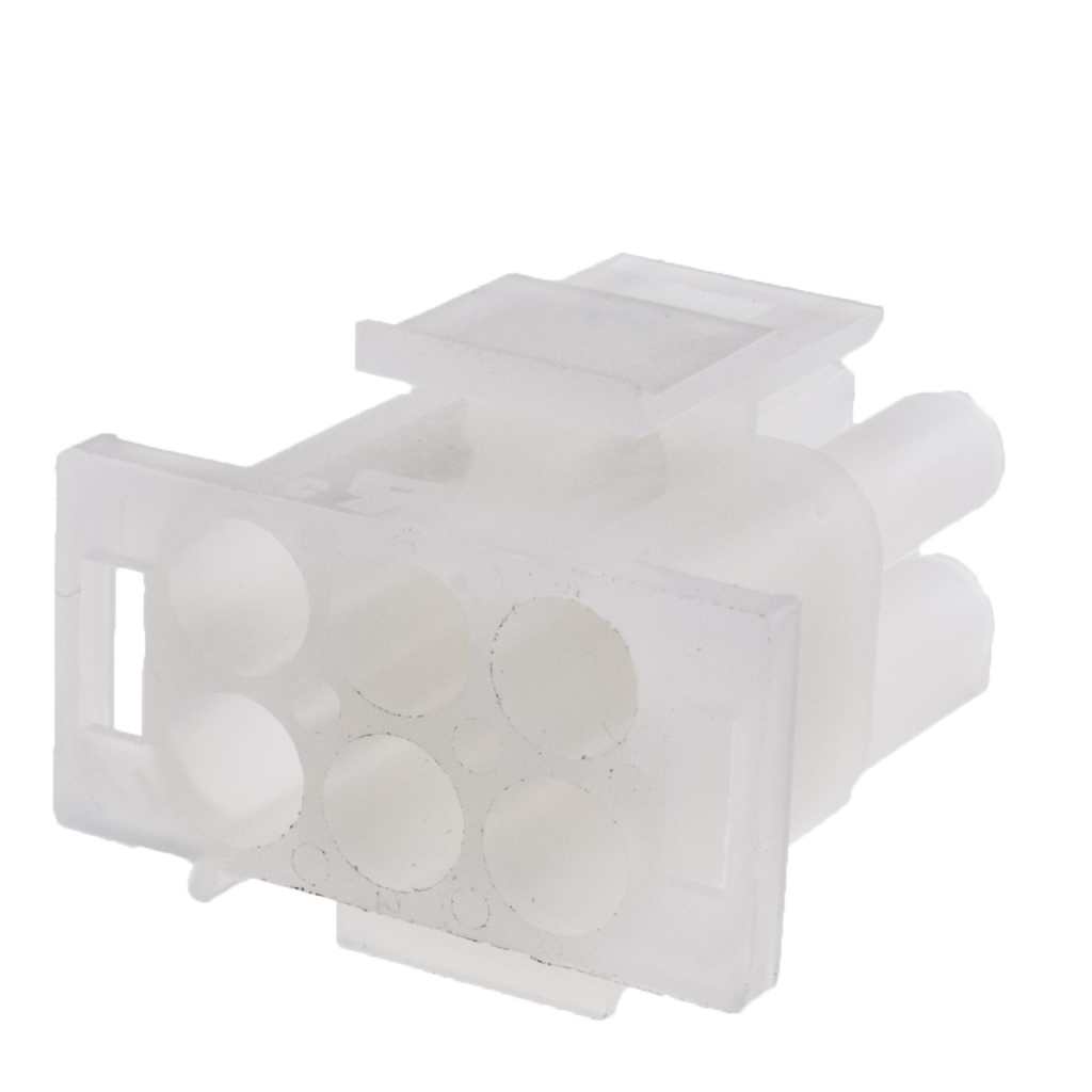 BBAtechniek - MATE-N-LOK male connector 6-polig (10x)