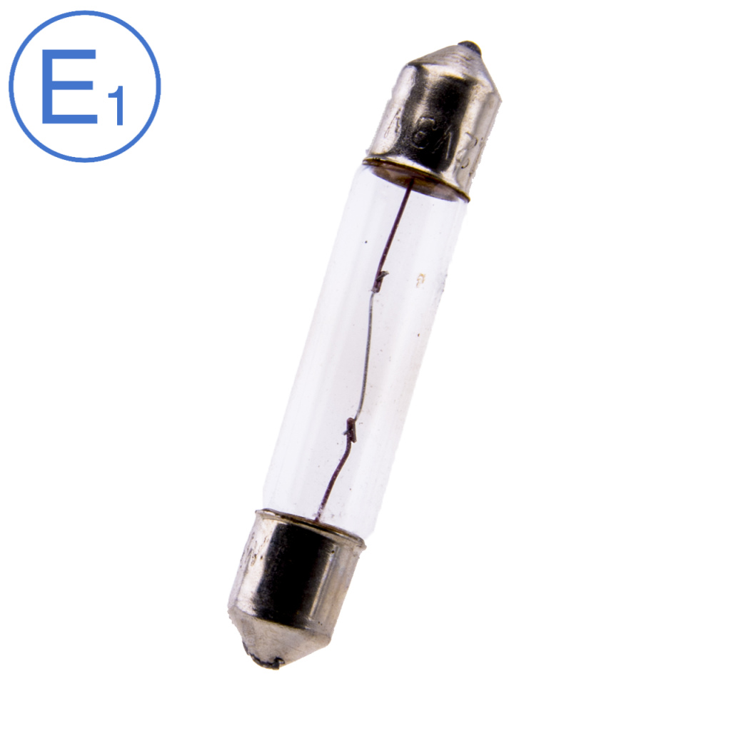 BBAtechniek - 12V 3W BS256A 6x36mm buislamp(10x)