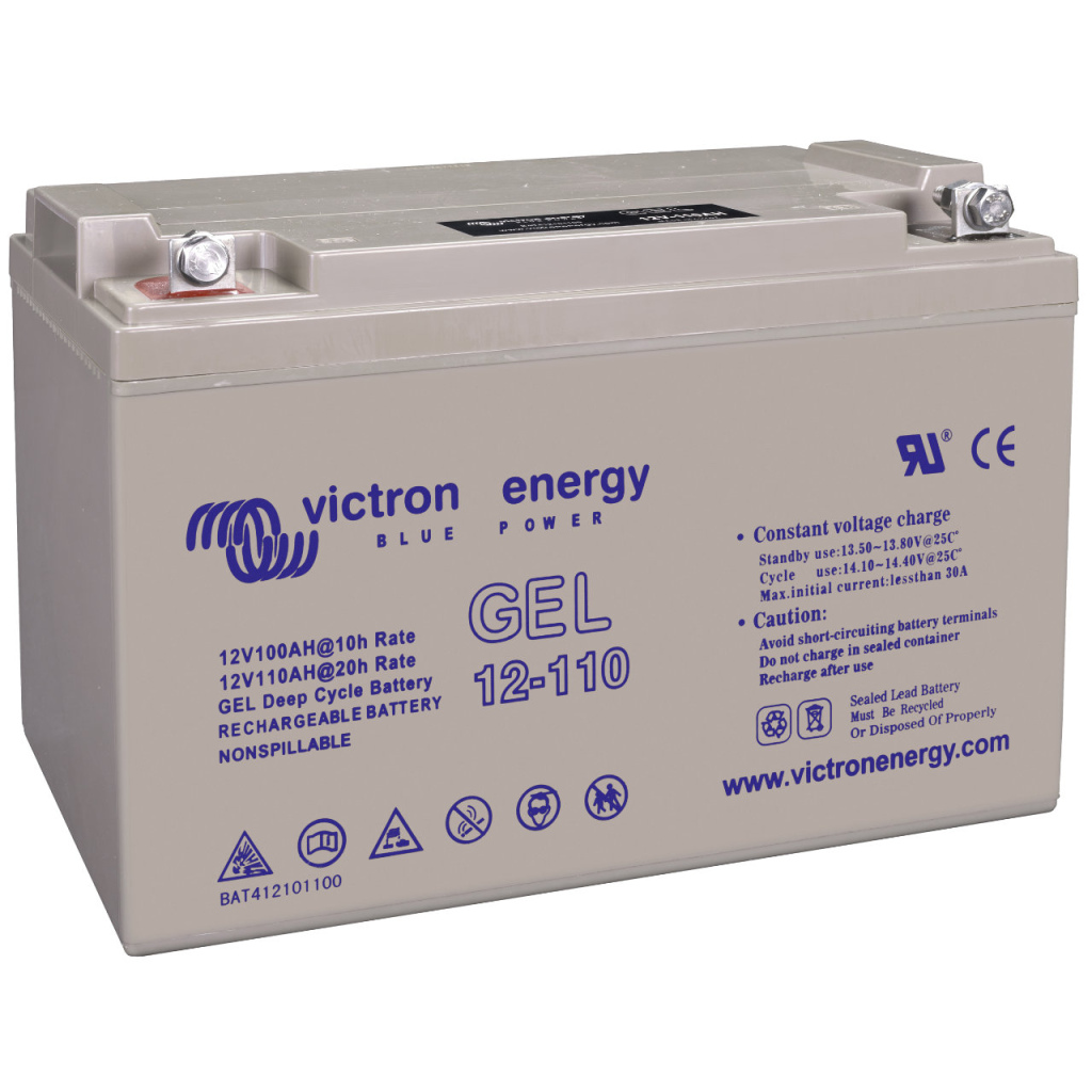 BBAtechniek - Victron Gel accu 12V 110Ah M8 (1x)