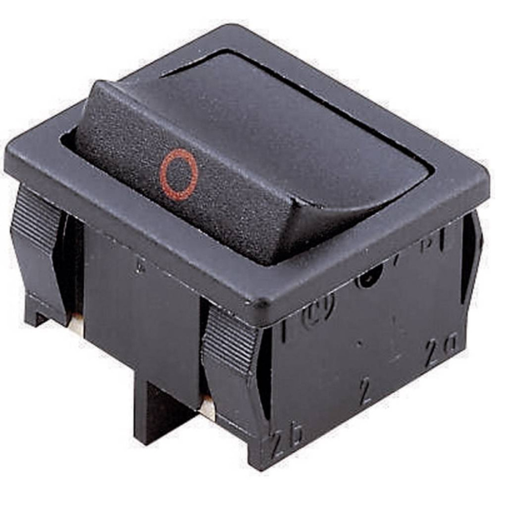 BBAtechniek - Wipschakelaar 250V/AC aan/aan IP40 (1x)