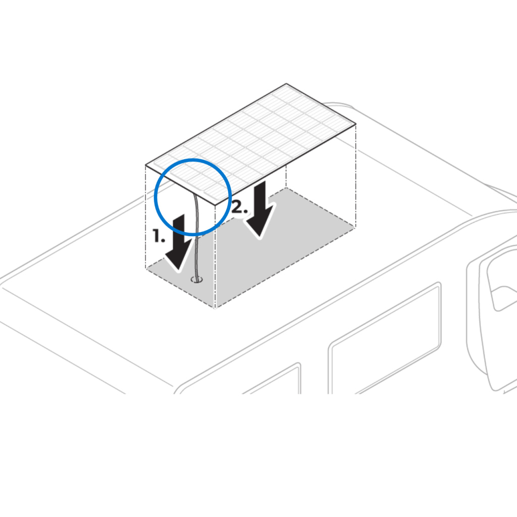 BBAtechniek - NDS Lightsolar 200W Rear 148.8x67.3x0.4cm (1x)