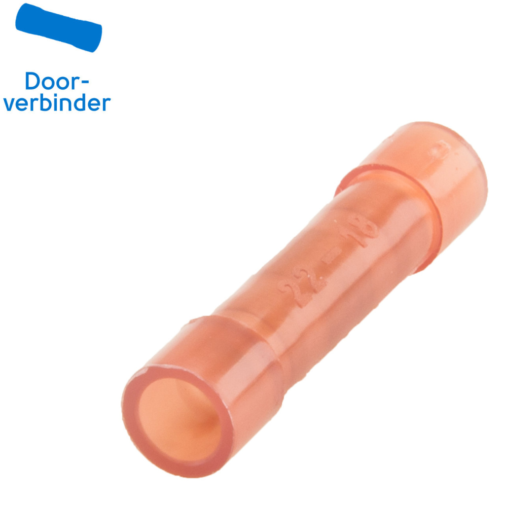 BBAtechniek - Doorverbinder Ø4.1mm rood (100x)