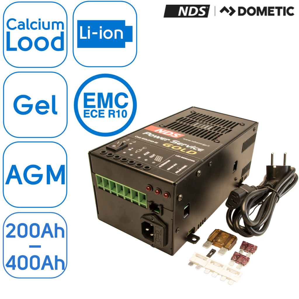 BBAtechniek - 12V 40A NDS Power Service Gold 40 (1x)