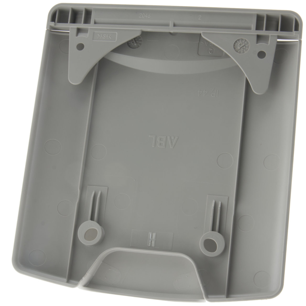 BBAtechniek - Losse klep water icoon licht grijs (1x)