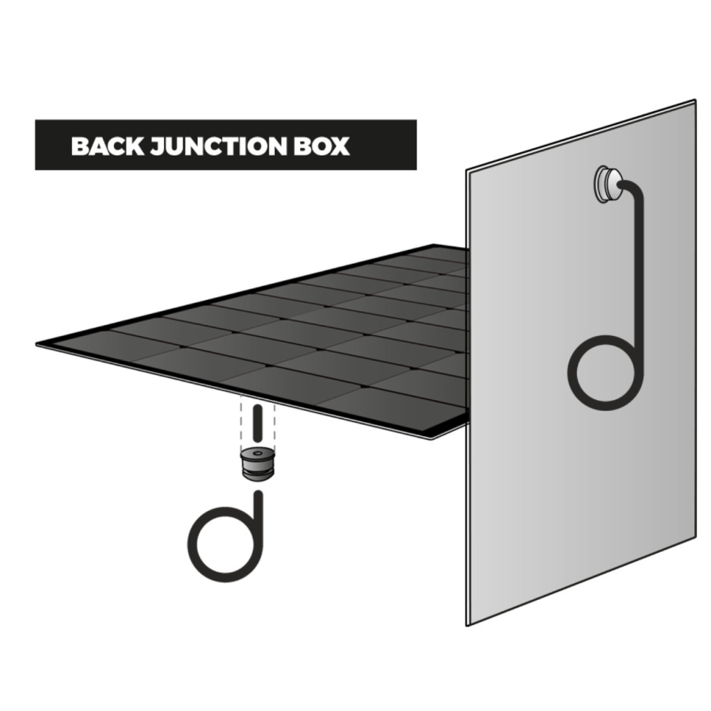 BBAtechniek - NDS Lightsolar 200W Rear 148.8x67.3x0.4cm (1x)