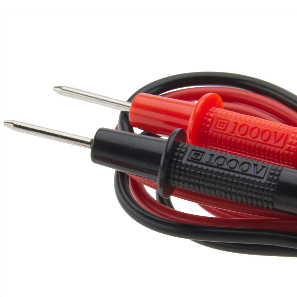 BBAtechniek - Testkabel 80cm multimeter haakse aansluiting (1x)