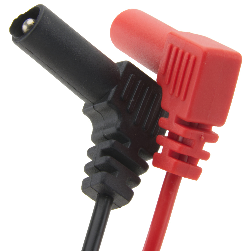 BBAtechniek - Testkabel 80cm multimeter haakse aansluiting (1x)