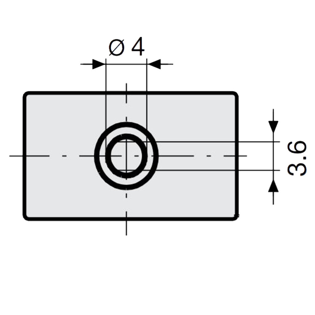 BBAtechniek - Circuit Breaker 10A-T T11-611 (1x)