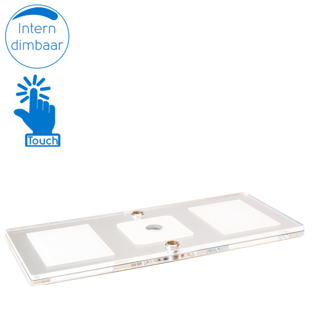 BBAtechniek - Turijn 2 LED trio 12V 6.3W 4000K 432lm  (1x)<br />
